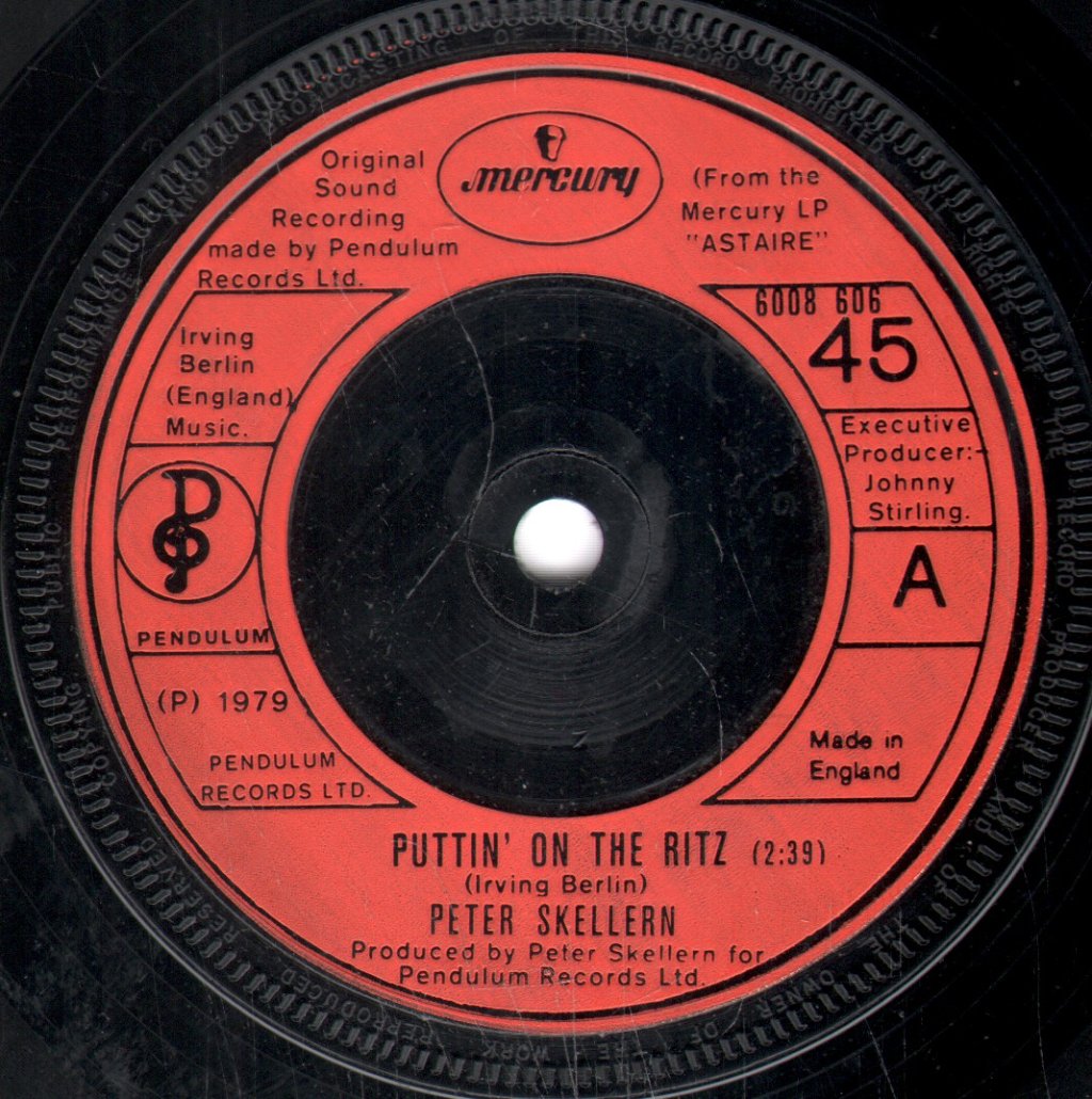 Peter Skellern - Puttin' On The Ritz - 7 Inch
