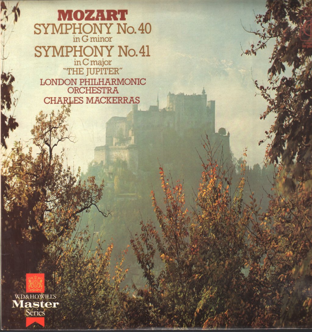 Charles Mackerras / London Philharmonic Orchestra - Mozart - Symphony No.40 / No.41 - Lp
