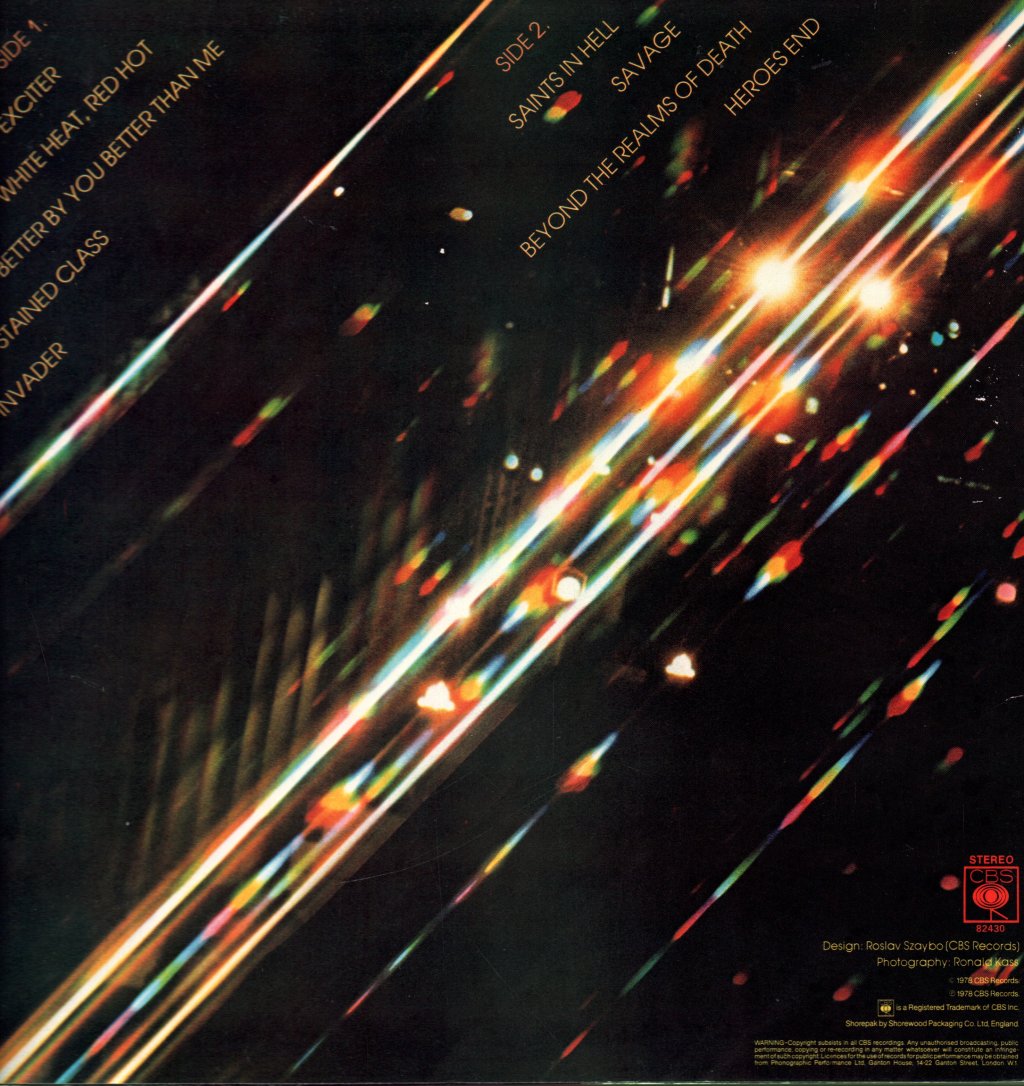 Judas Priest - Stained Class - Lp