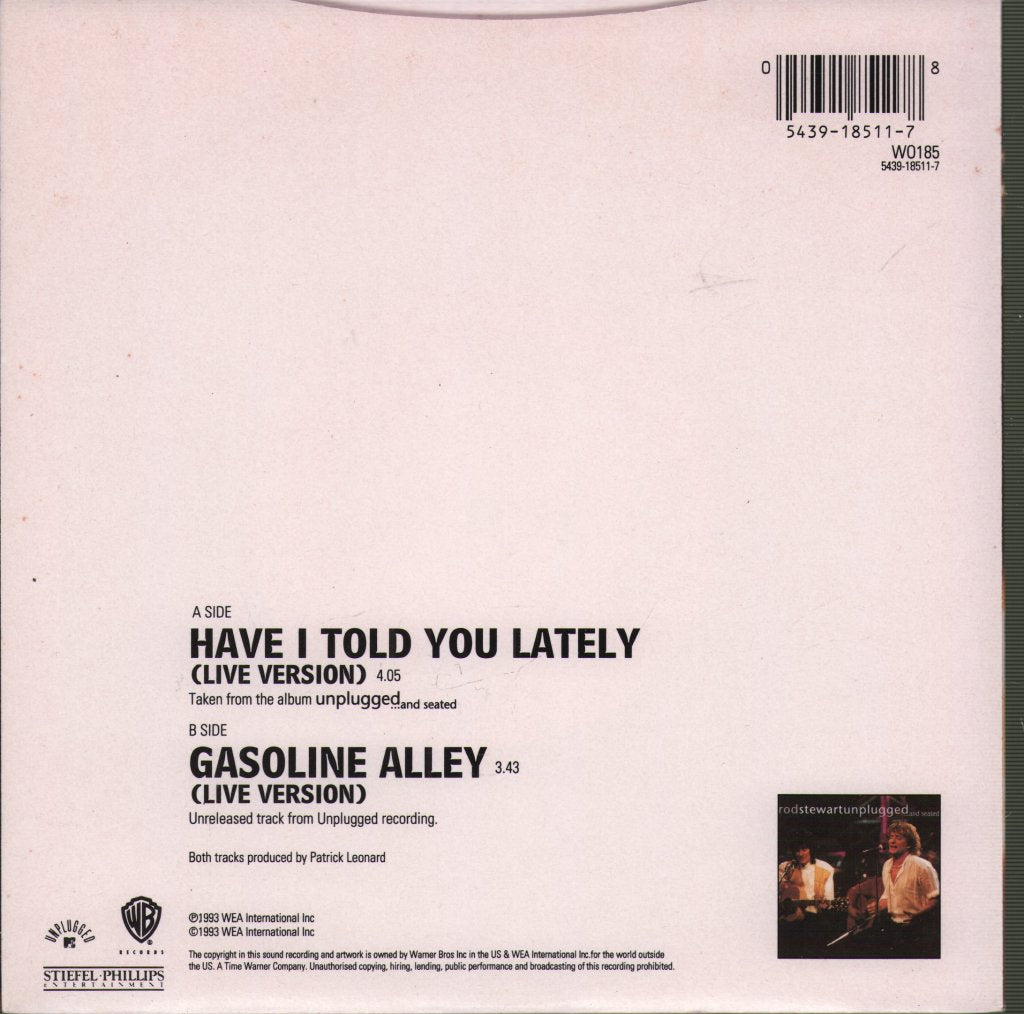 Rod Stewart - Have I Told You Lately - 7 Inch