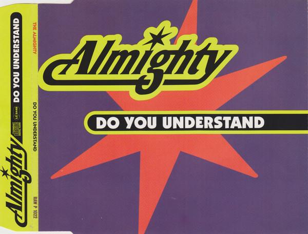 Almighty - Do You Understand - Cd