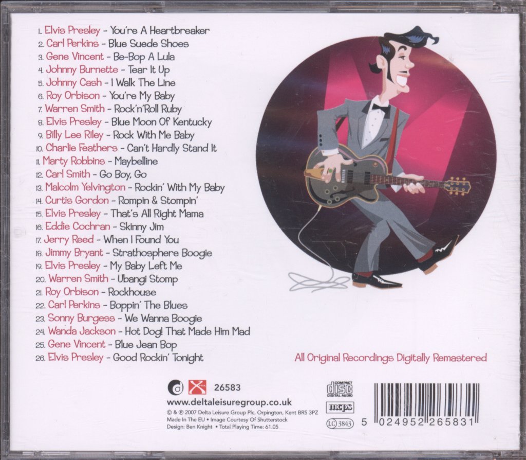 Various Artists - Red Hot Rockabilly For Ice Cool Cats - Cd