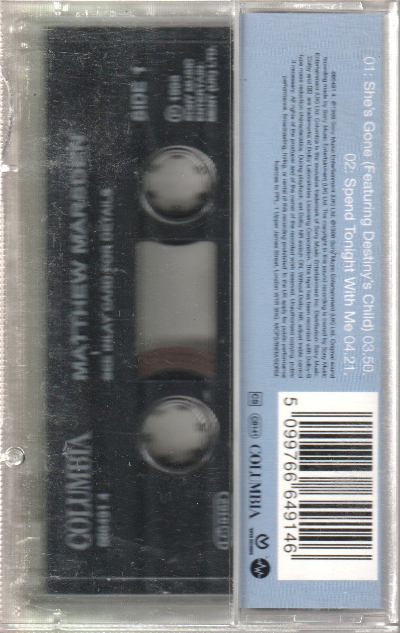 Matthew Marsden Featuring Destiny's Child - She's Gone - Cassette