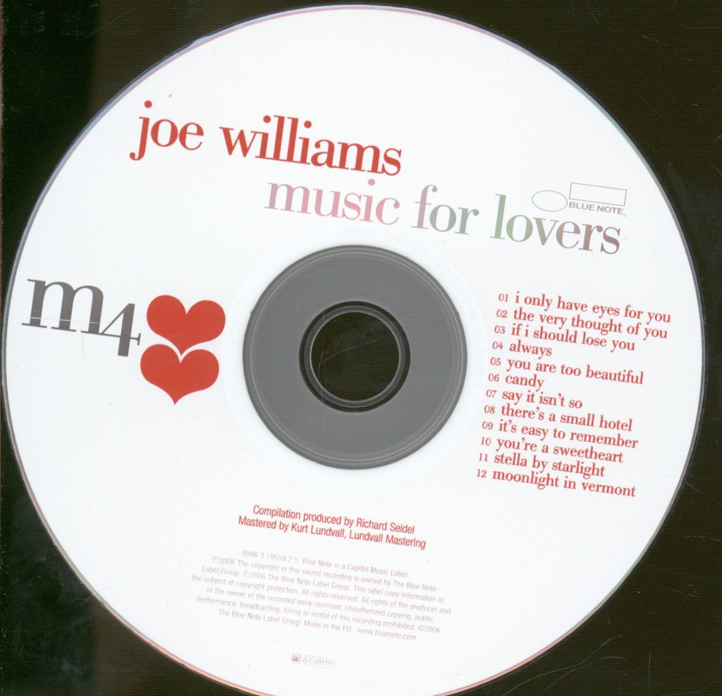 Joe Williams - Music For Lovers - Cd
