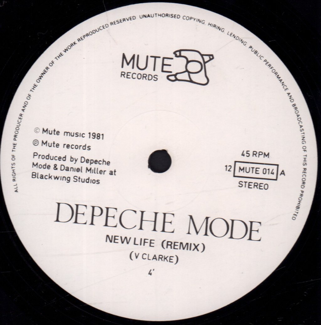 Depeche Mode - New Life - 12 Inch