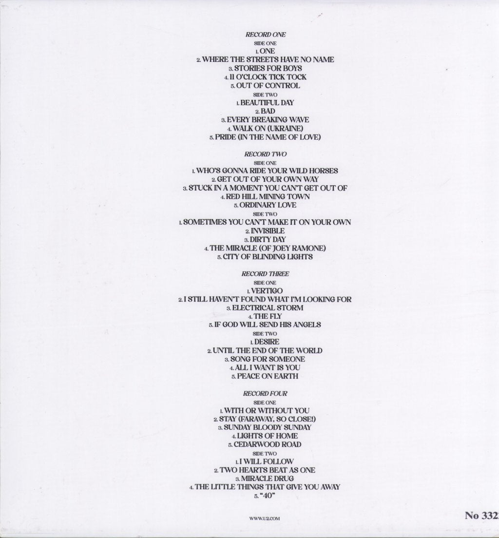 U2 - Songs Of Surrender - Lp Set