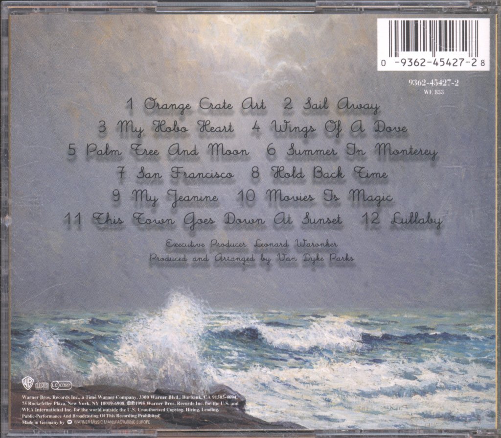 Brian Wilson And Van Dyke Parks - Orange Crate Art - Cd