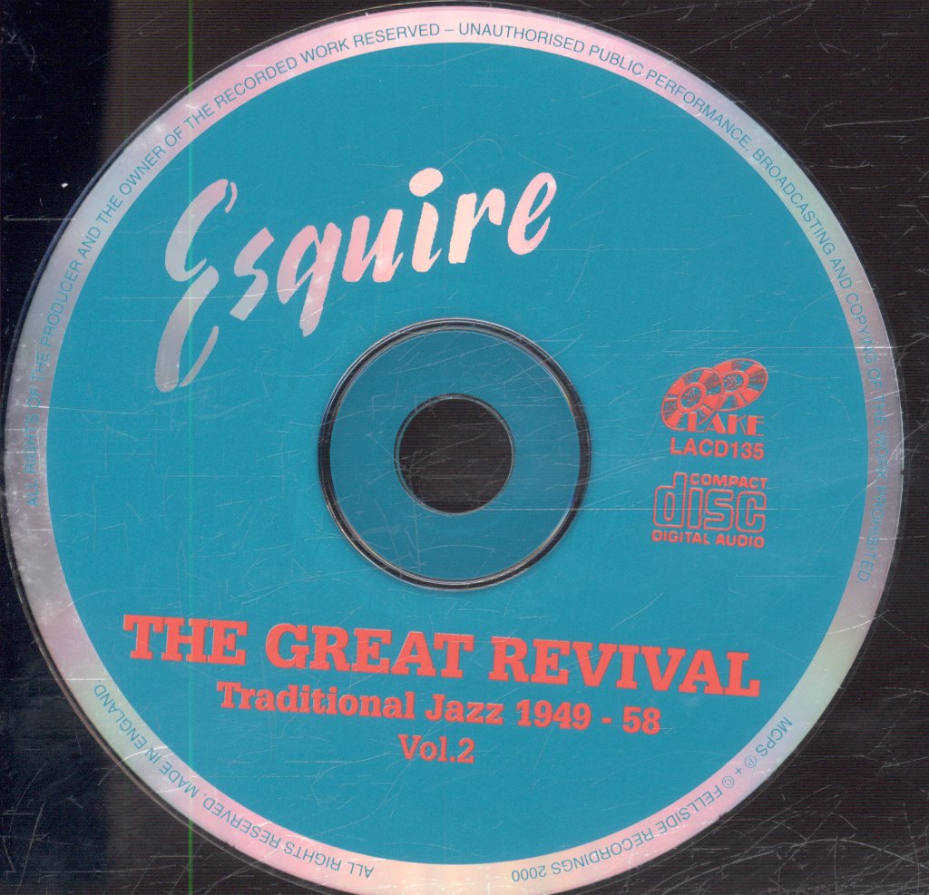 Various Artists - Great Revival Volume 2: Traditional Jazz 1949-58 - Cd