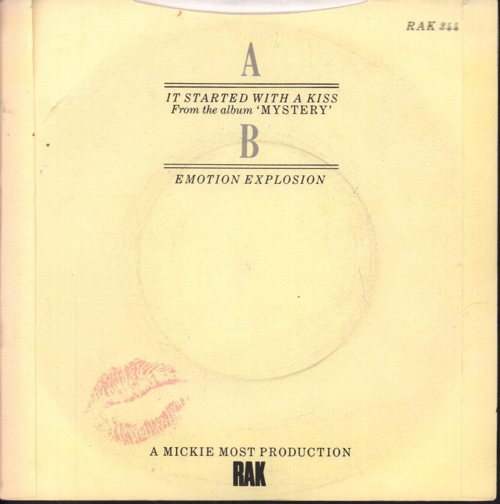 Hot Chocolate - It Started With A Kiss - 7 Inch