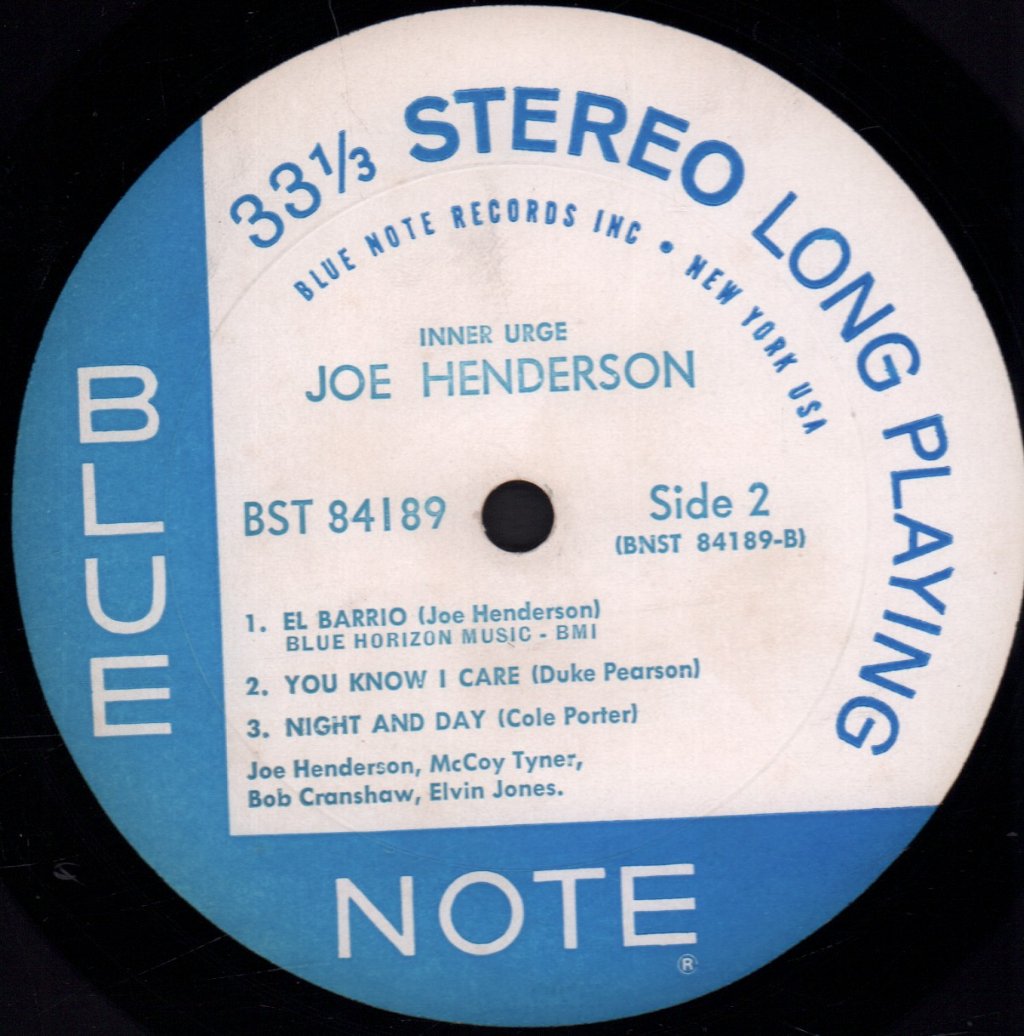 Joe Henderson - Inner Urge - Lp
