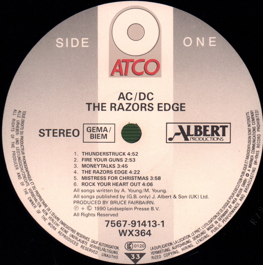 AC/DC - Razors Edge - Lp