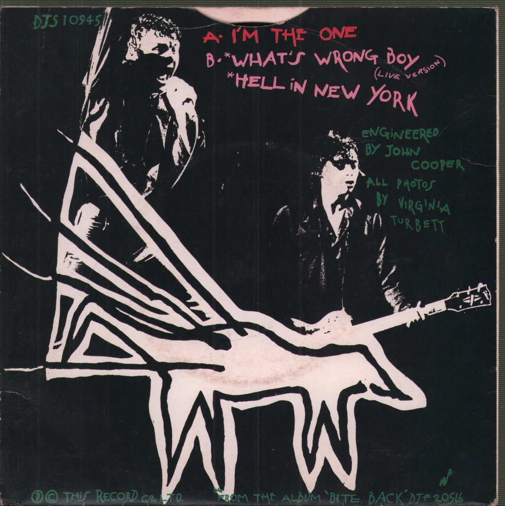 Slaughter And The Dogs - I'm The One - 7 Inch