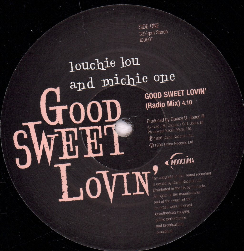 Louchie Lou And Michie One - Good Sweet Lovin' - 12 Inch
