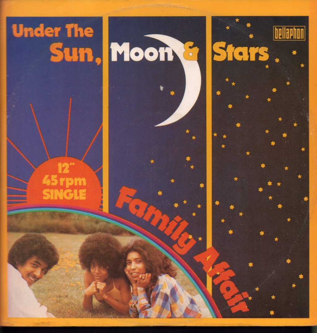 Family Affair (Soul/Pop Group) - Under The Sun Moon And Stars - 12 Inch