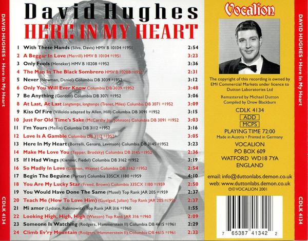 David Hughes - Here In My Heart - Cd