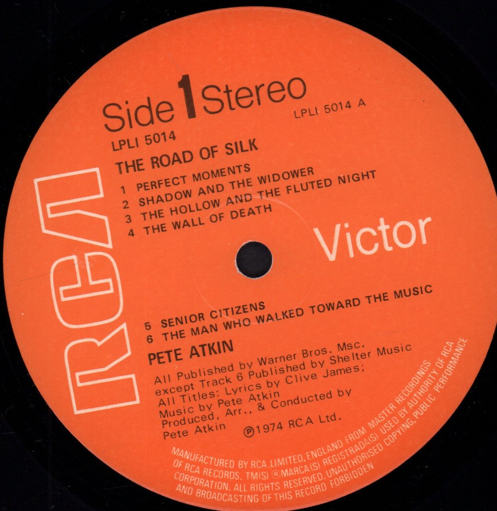 Pete Atkin - Road Of Silk - Lp