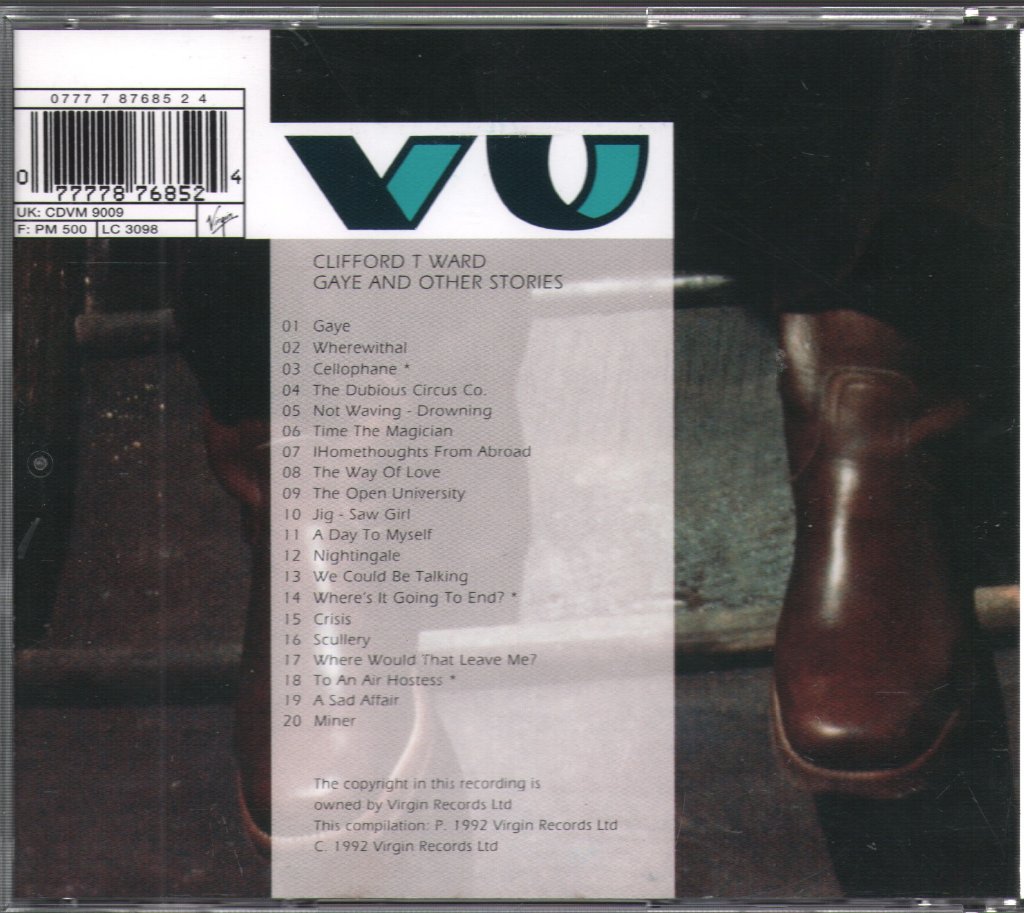 Clifford T. Ward - Gaye And Other Stories - Cd