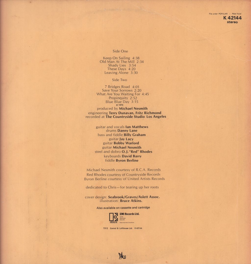 Ian Matthews - Valley Hi - Lp