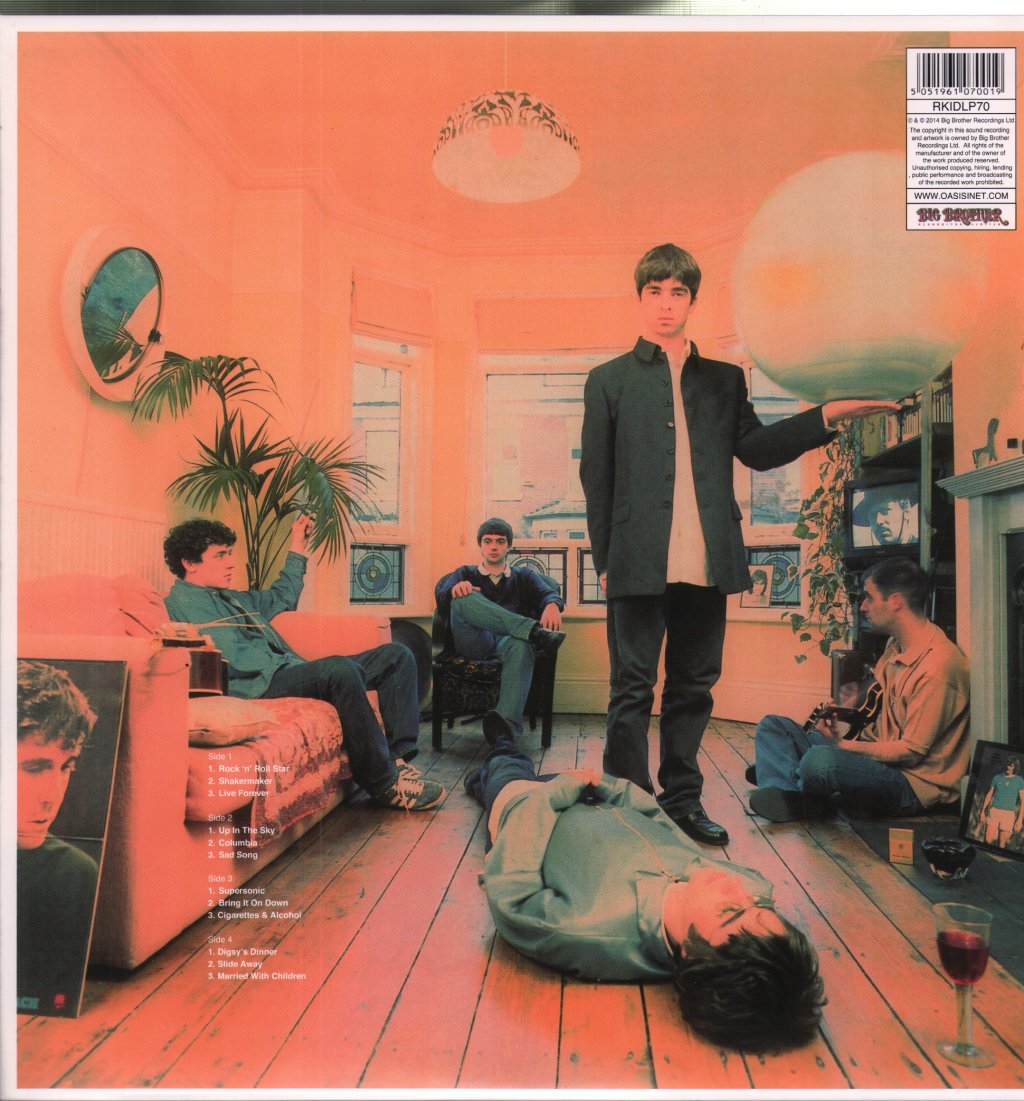 Oasis - Definitely Maybe - Double Lp