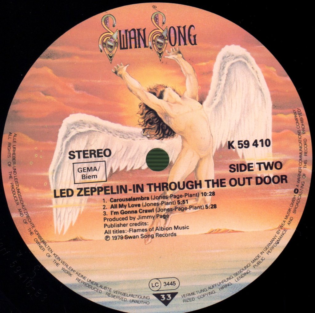 Led Zeppelin - In Through The Out Door - Lp