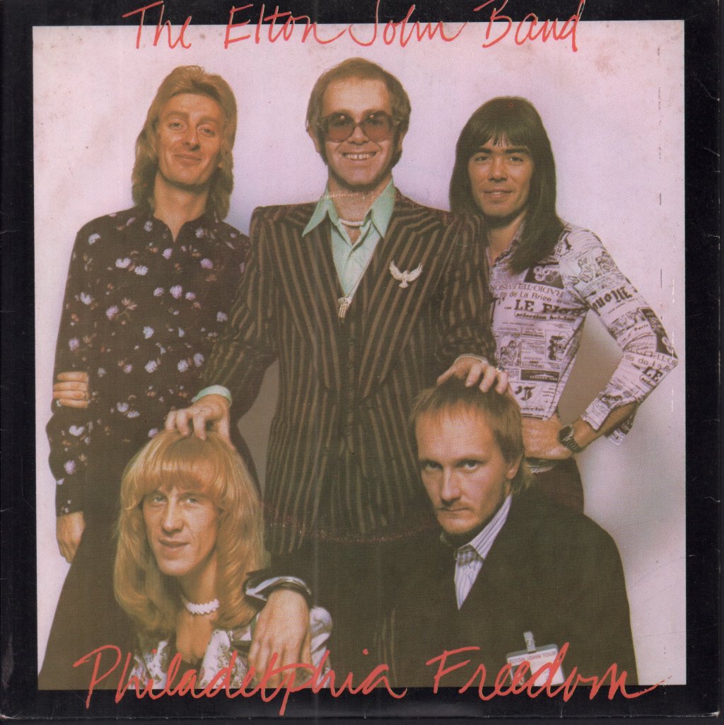 Elton John - Philadelphia Freedom - 7 Inch