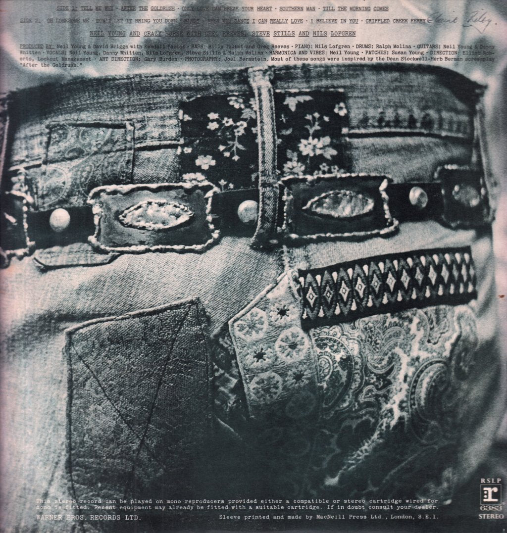 Neil Young - After The Gold Rush - Lp