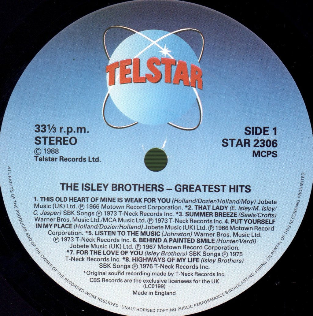 Isley Brothers - Greatest Hits - Lp