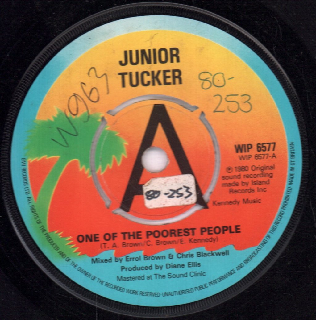 Junior Tucker - One Of The Poorest People - 7 Inch
