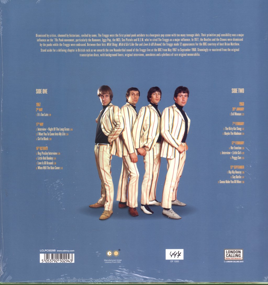 Troggs - Live On Air Volume Two `67-`68 - Lp