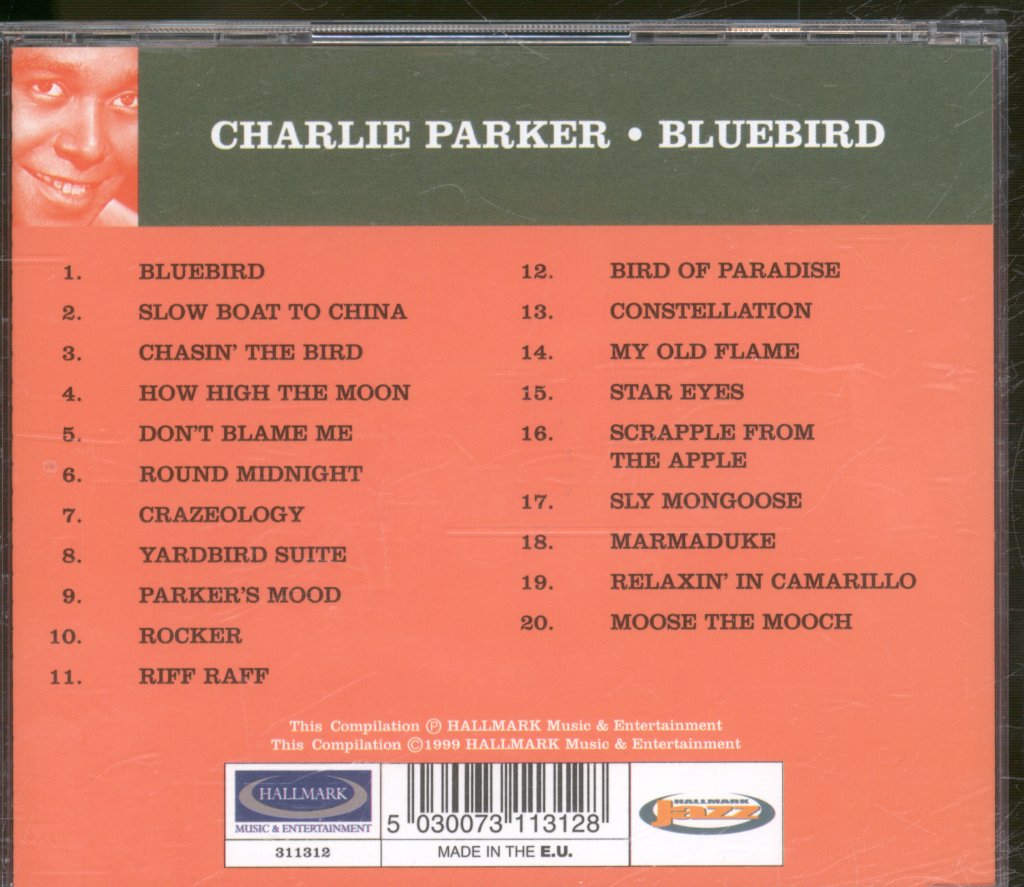 Charlie Parker - Bluebird - Cd