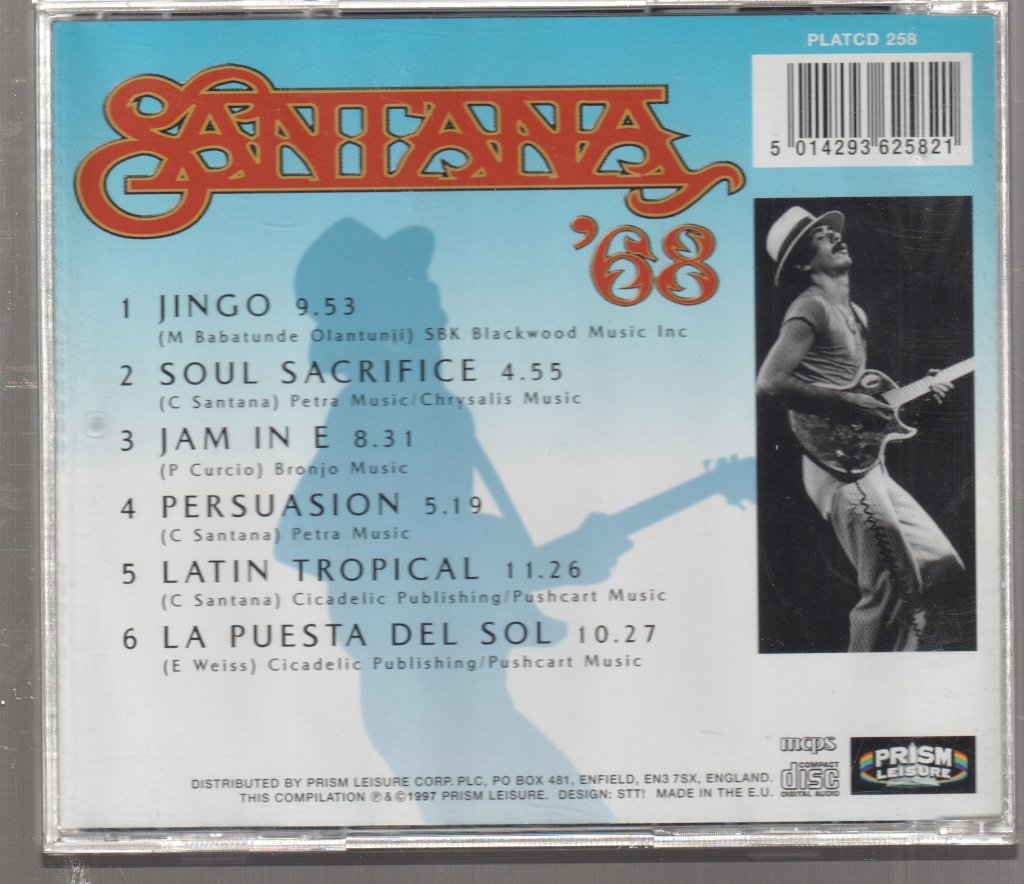 Santana - '68 - Cd