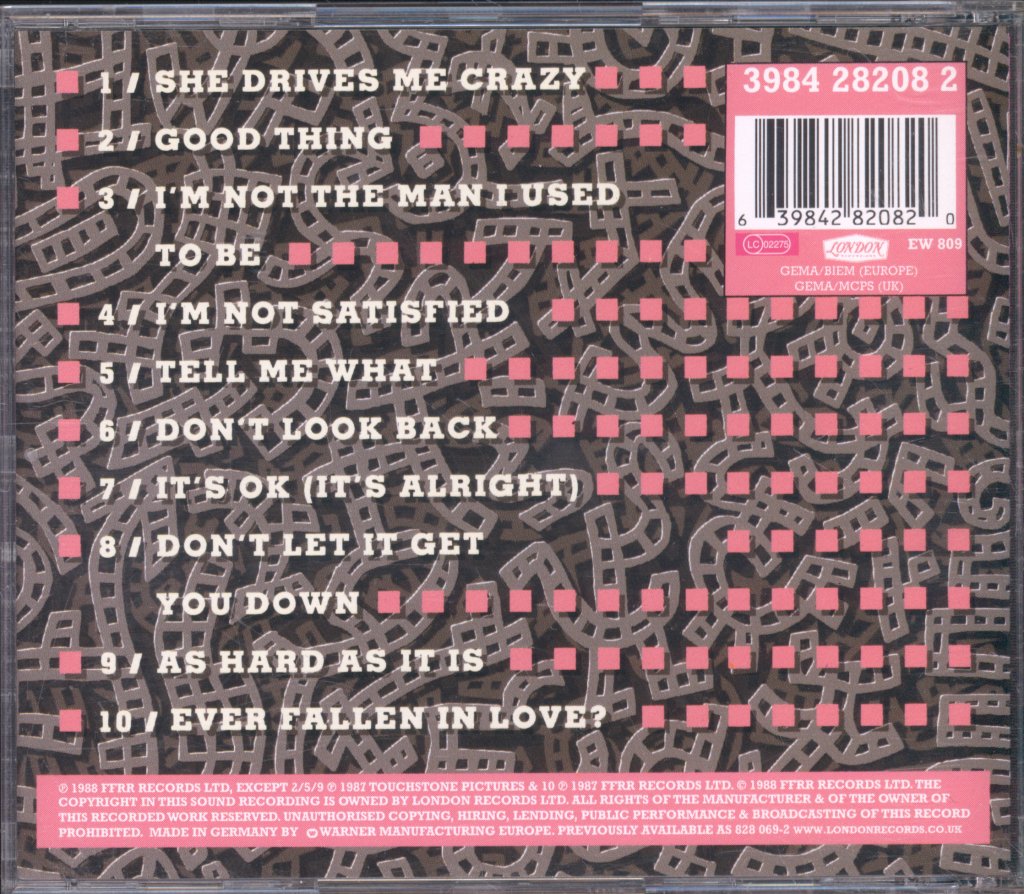 Fine Young Cannibals - Raw & The Cooked - Cd