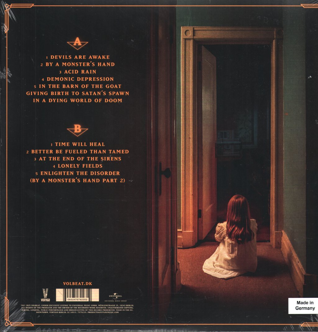 Volbeat - God of Angels Trust - Lp