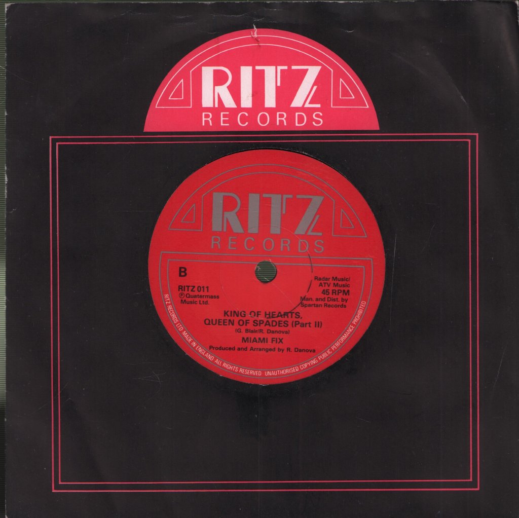 Miami Fix - King Of Hearts, Queen Of Spades (Part 1) - 7 Inch