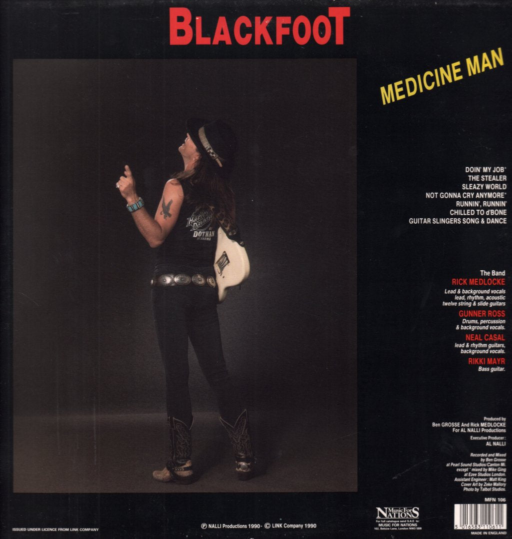 Blackfoot - Medicine Man - Lp