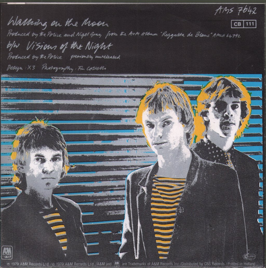 Police - Walking On The Moon - 7 Inch