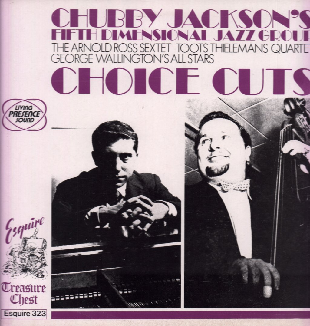 chubby jackson's fifth dimension jazz group - Choice Cuts - Lp