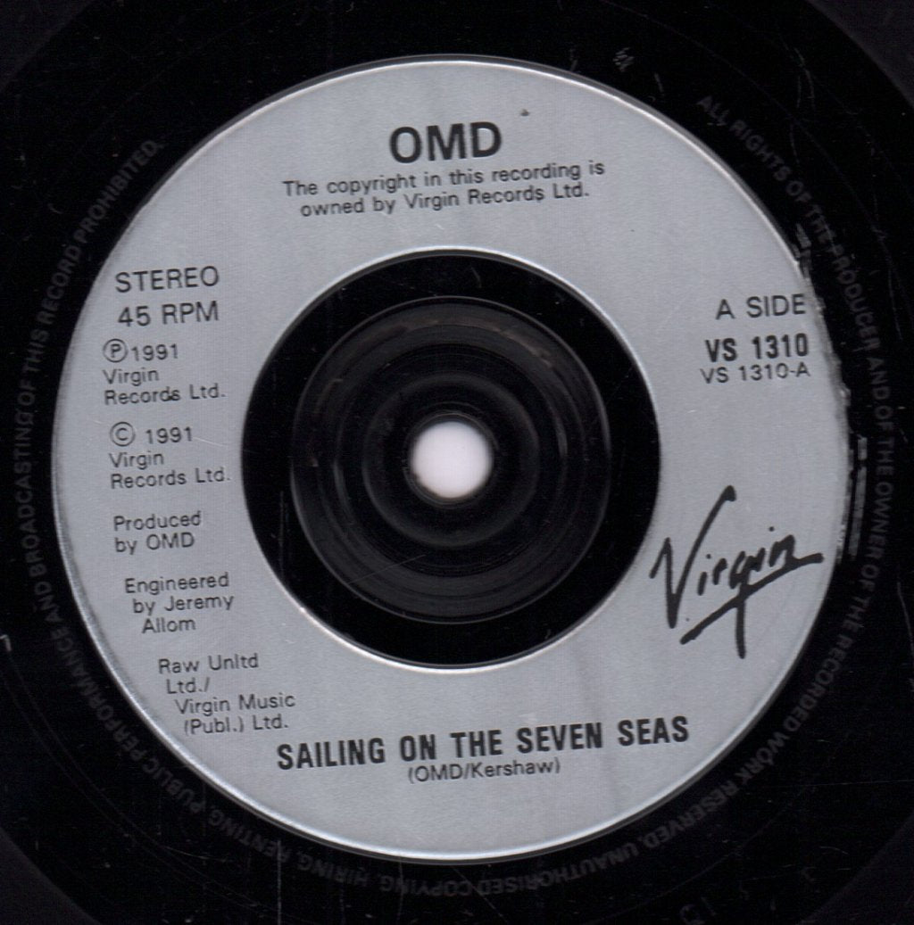 OMD - Sailing On The Seven Seas - 7 Inch
