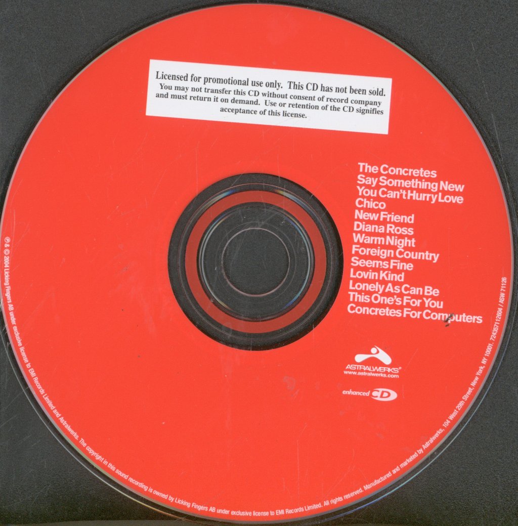 Concretes - Concretes - Cd