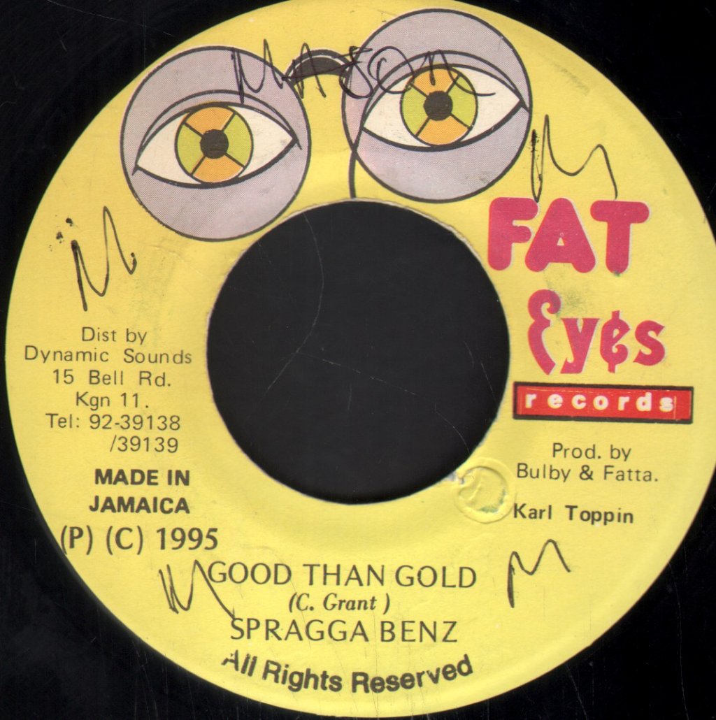 Spragga Benz - Good Than Gold - 7 Inch