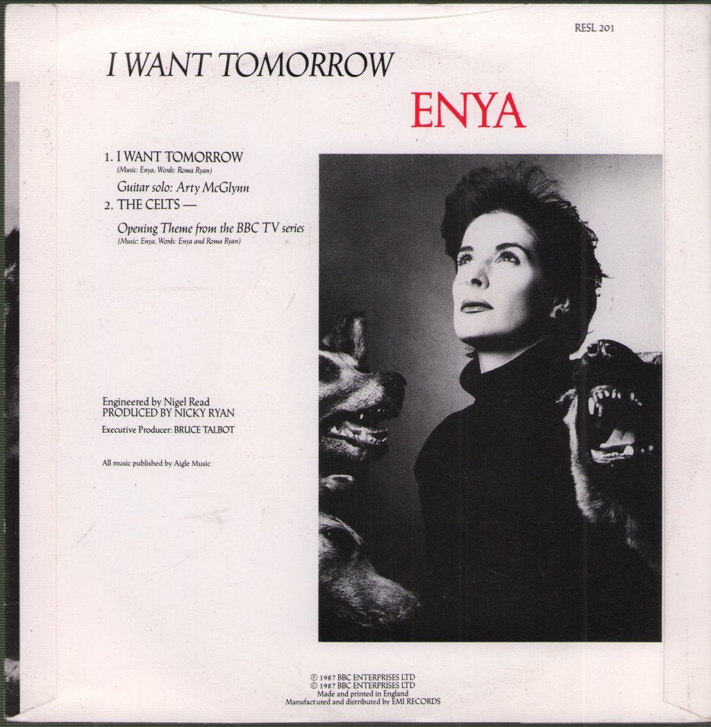 Enya - I Want Tomorrow - 7 Inch
