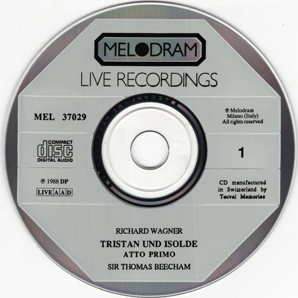 Chorus & Orchestra Of The Royal Opera House, Covent Garden, Sir Thomas Beecham - Wagner - Tristan Und Isolde - Triple Cd