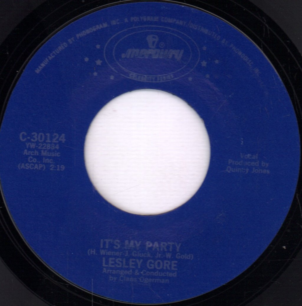Lesley Gore - It's My Party - 7 Inch