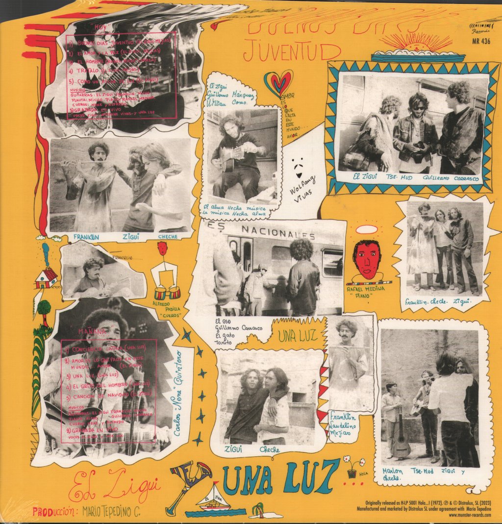 Una Luz Y El Zigui - Buenos Dias Juventud - Lp