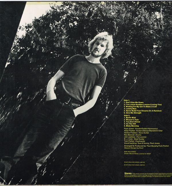 Paul Joses - Lonely Man - Lp