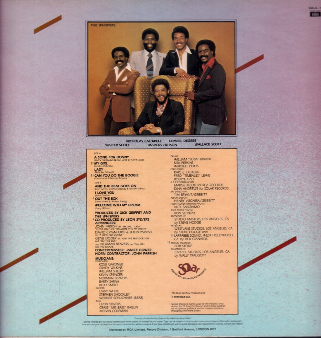 Whispers - Whispers - Lp