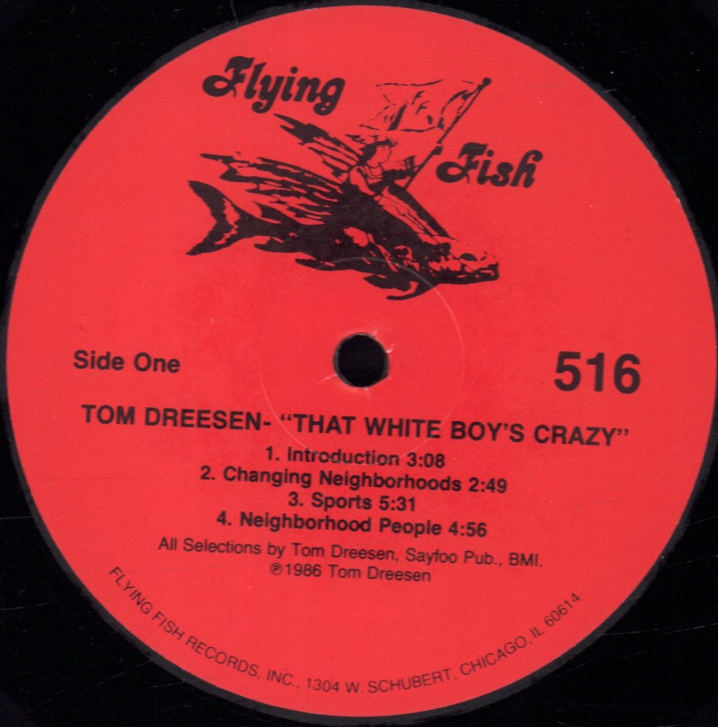 Tom Dreesen - That White Boy's Crazy - Lp