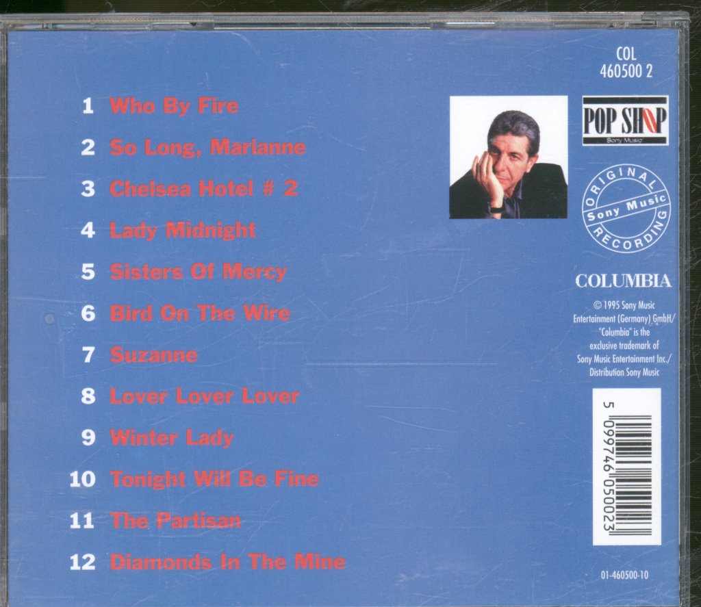 Leonard Cohen - So Long, Marianne - Cd