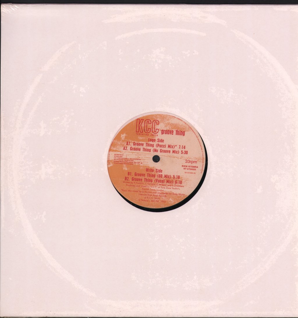 KCC Featuring Emile - Groove Thing - 12 Inch