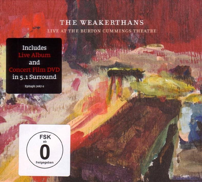 Weakerthans - Live At the Burton Cummings Theatre - Cd/Dvd